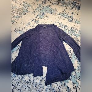 Lane Bryant navy blue Sparkle cardigan size 18/20